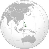 Filipijnen op kaart